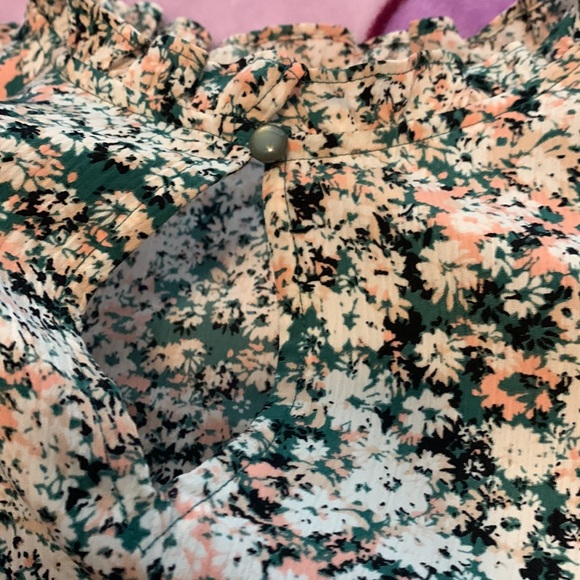 Multi Floral Blouse - Picture 3 of 4